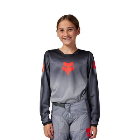 Bluza FOX Junior 180 Interfere Jersey Grey/Red