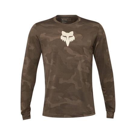 Koszulka Rowerowa Z Długim Rękawem Fox Ranger Tru Dri Dirt 