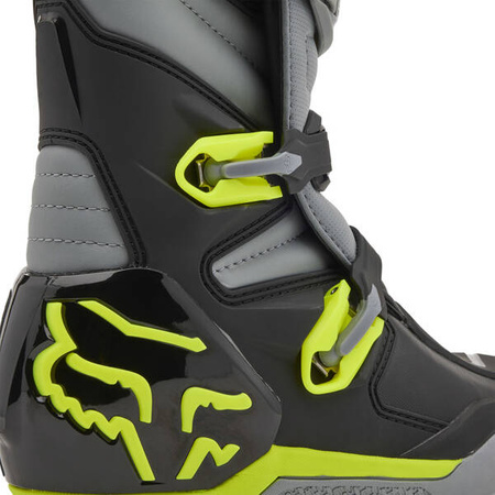 Buty motocrossowe FOX Comp Grey/Yellow 