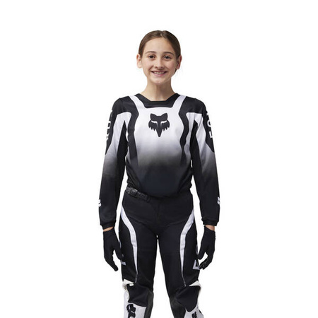 Bluza FOX Junior 180 Lean Black/White 