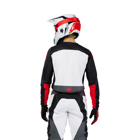Bluza Fox 180 Flow White/Red