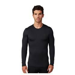 Koszulka Z Długim Rękawem FOX Tecbase Fire Black