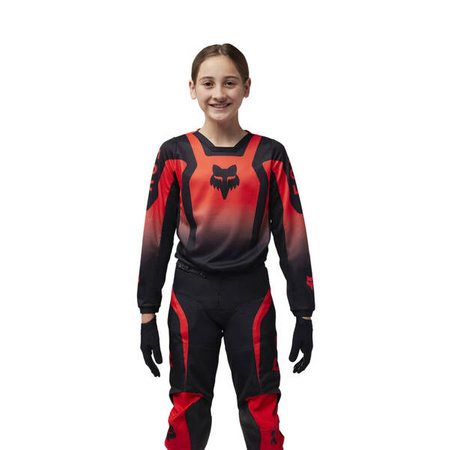 Bluza FOX Junior 180 Lean Fluorescent Red 