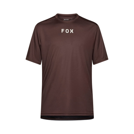 Koszulka Rowerowa Fox Ranger Wordmark Cocoa