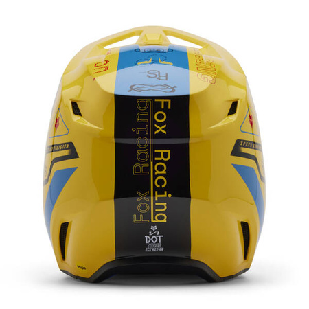 Kask FOX V1 Race Spec Pale Yellow