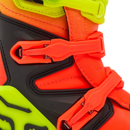 Buty motocrossowe juniorskie FOX Junior Comp Orange/Yellow