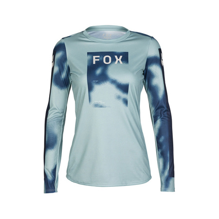 Koszulka Rowerowa Z Długim Rękawem FOX Lady Ranger Taunt Gunmetal