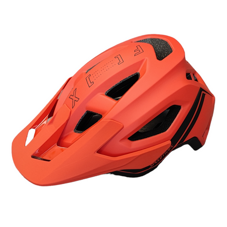 Kask Rowerowy Fox Speedframe Racik Orange Flame