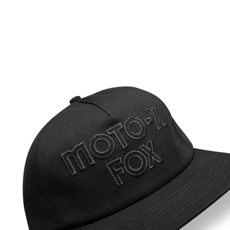 Czapka z Daszkiem Fox Moto-X Adjustable Black Os