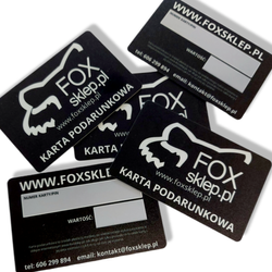 Karta Podarunkowa Do foxsklep.pl