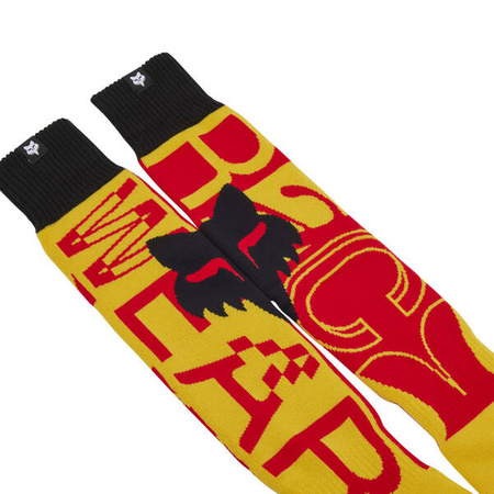 Skarpety FOX 180 Race Spec Sock Pale Yellow 