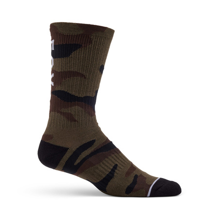 Skarpety Fox Camo Crew Green Camo
