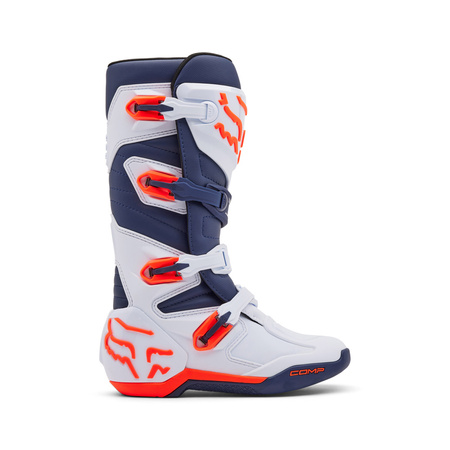 Buty motocrossowe FOX Comp White/Navy