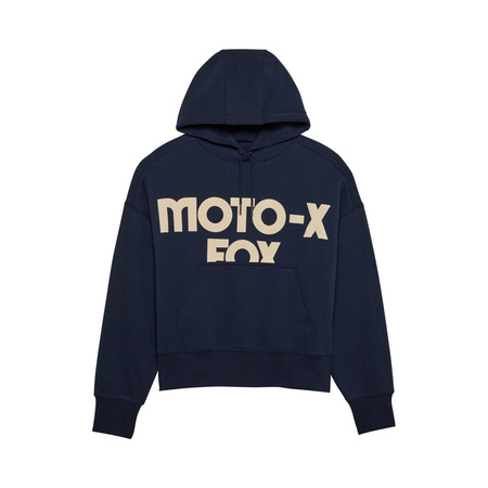 Bluza Z Kapturem Fox Lady Moto-X Oversized Midnight