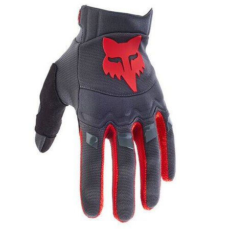Rękawice FOX motocyklowe mx Dirtpaw Ce Grey/Red