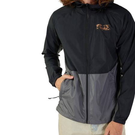 Kurtka Przeciwwiatrowa Fox Cienega Windbreaker Black jesienna