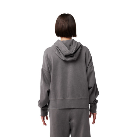 Bluza Z Kapturem Fox Lady Wordmark Oversized Pewter
