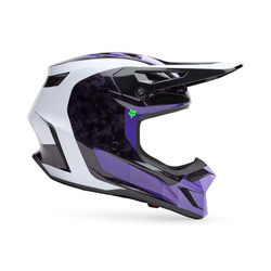 Kask Fox V3 RS Grid Black/Purple