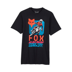 T-Shirt FOX X Pro Circuit Prem Ss Tee Black