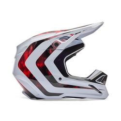 Kask motocrossowy FOX V1 Kairos White/Fluo Red MIPS®