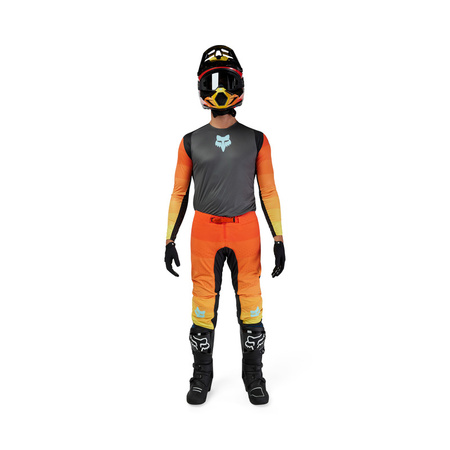 Spodnie Fox Flexair Grid Black/Orange 36