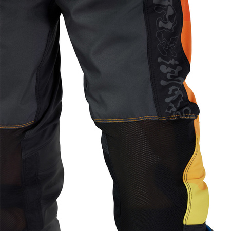 Spodnie Fox Flexair Grid Black/Orange 36