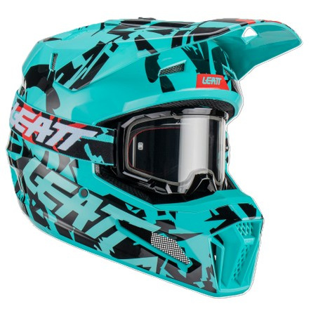 Leatt Moto 3.5 V23 + Gogle 4.5 – Kask i Gogle Premium z Technologią 360°