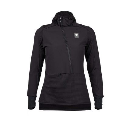 Bluza Rowerowa Z Kapturem Fox Lady Defend Thermal Black