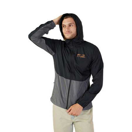 Kurtka Przeciwwiatrowa Fox Cienega Windbreaker Black jesienna