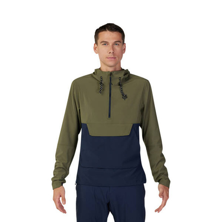 Kurtka Przeciwdeszczowa FOX Ranger Wind Pullover Olive Green