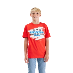 T-Shirt Fox Junior x Honda Red
