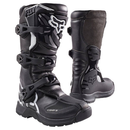 Buty motocrossowe dziecięce FOX Junior Comp 3Y Black