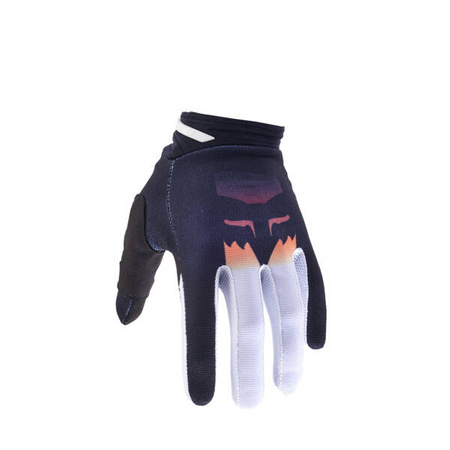 Rękawiczki motocyklowe mx Fox 180 Flora Black