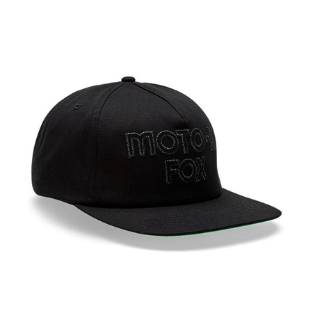 Czapka z Daszkiem Fox Moto-X Adjustable Black Os