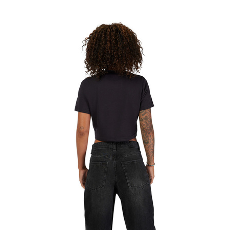 T-Shirt Fox Lady Hello Baby Black