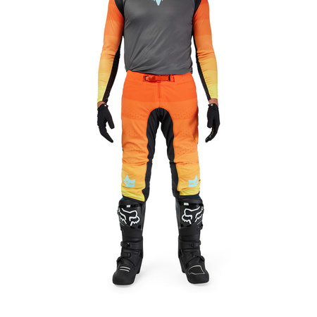 Spodnie Fox Flexair Grid Black/Orange 36