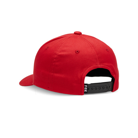 Czapka Z Daszkiem Fox Junior Legacy 110 Sb Flame Red