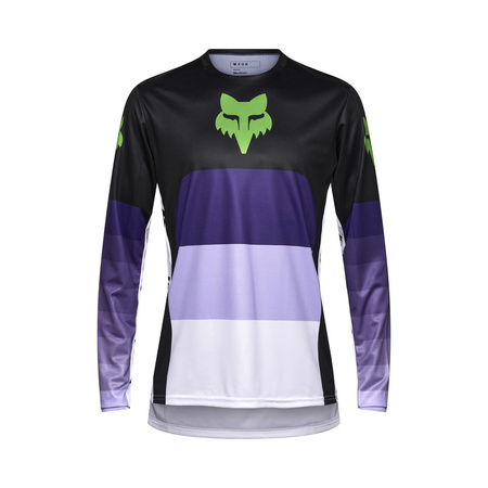 Koszulka Rowerowa Z Długim Rękawem Fox Ranger Grid Black