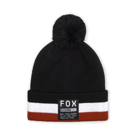 Czapka Zimowa Fox Fracture Pom Beanie Black