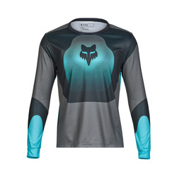 Koszulka Rowerowa Z Długim Rękawem FOX Junior Ranger Revise Teal