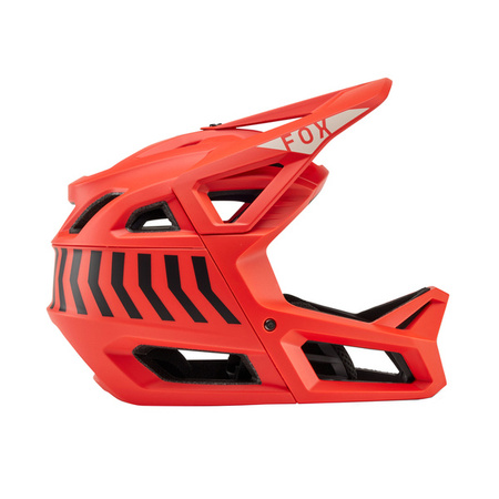 Kask Rowerowy Fox Proframe Nace Orange Flame full face