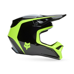 Kask motocrossowy FOX V1 Flow Black/Yellow MIPS®