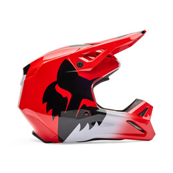 Kask motocrossowy Fox V1 Shield Fluo Red