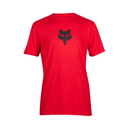 T-Shirt Fox Fox Head Flame Red