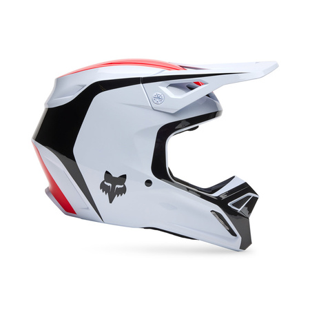 Kask Fox V1 Flow White/Red