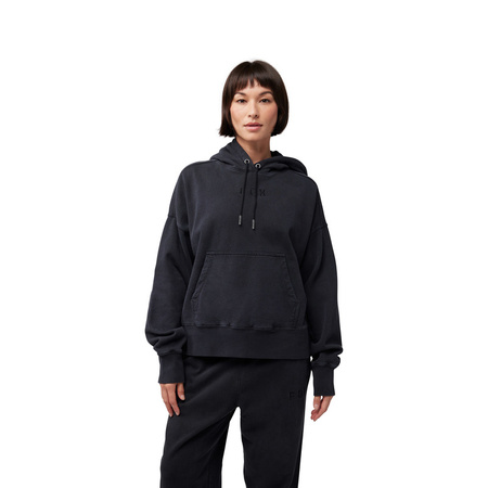Bluza Z Kapturem Fox Lady Wordmark Oversized Fleece Po Black