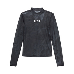 Koszulka Z Długim Rękawem Fox Lady Image Cosmo Top Dark Shadow