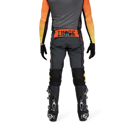 Spodnie Fox Flexair Grid Black/Orange 36