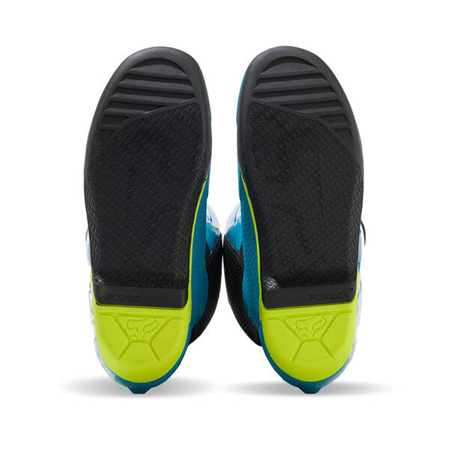 Buty motocyklowe Fox Comp Blue/Yellow cross enduro off-road