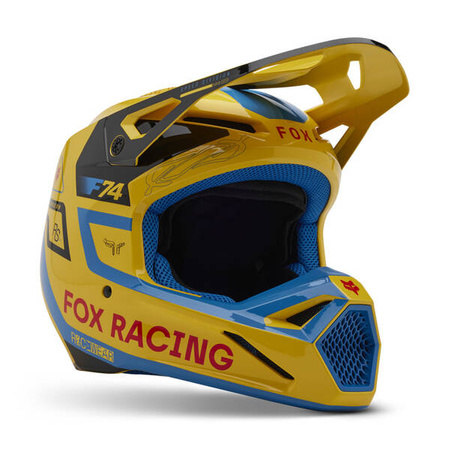 Kask FOX V1 Race Spec Pale Yellow